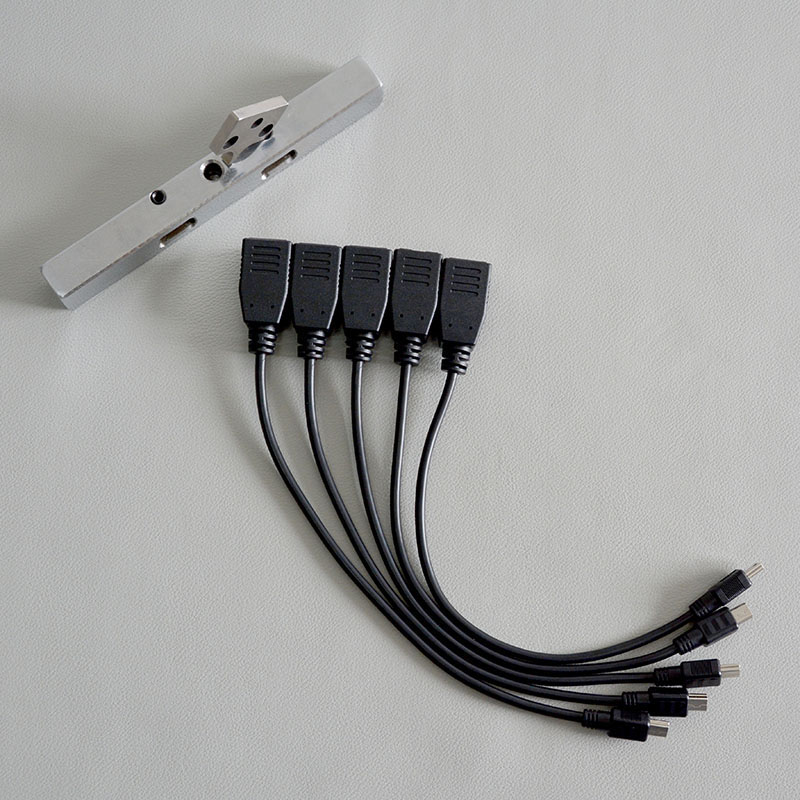 MINI USB 公头转RJ45母头